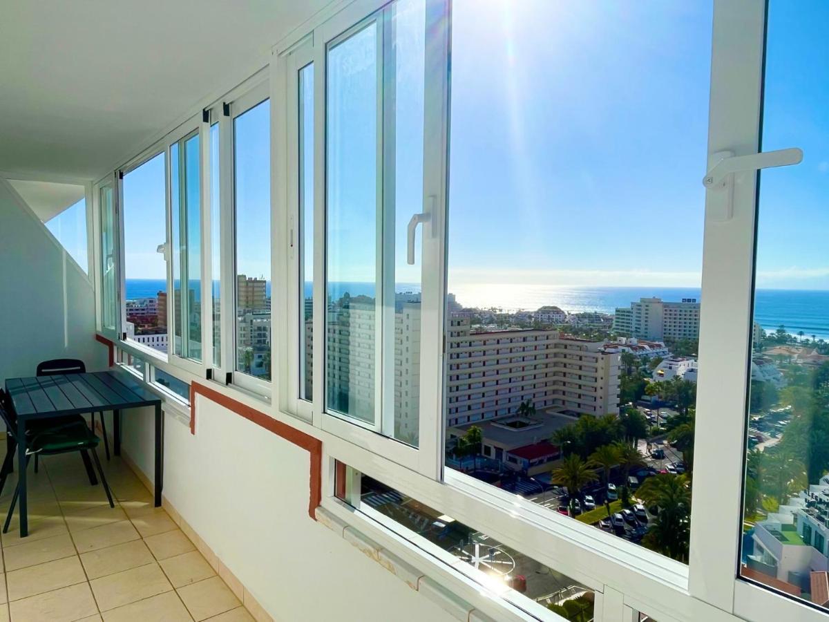 Ferienwohnung Sea View Penthouse Playa de las Américas Exterior foto